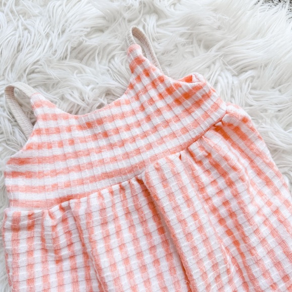 Arrows + Rubies | Peaches & Cream Shortie Stella Romper - Picture 4 of 10